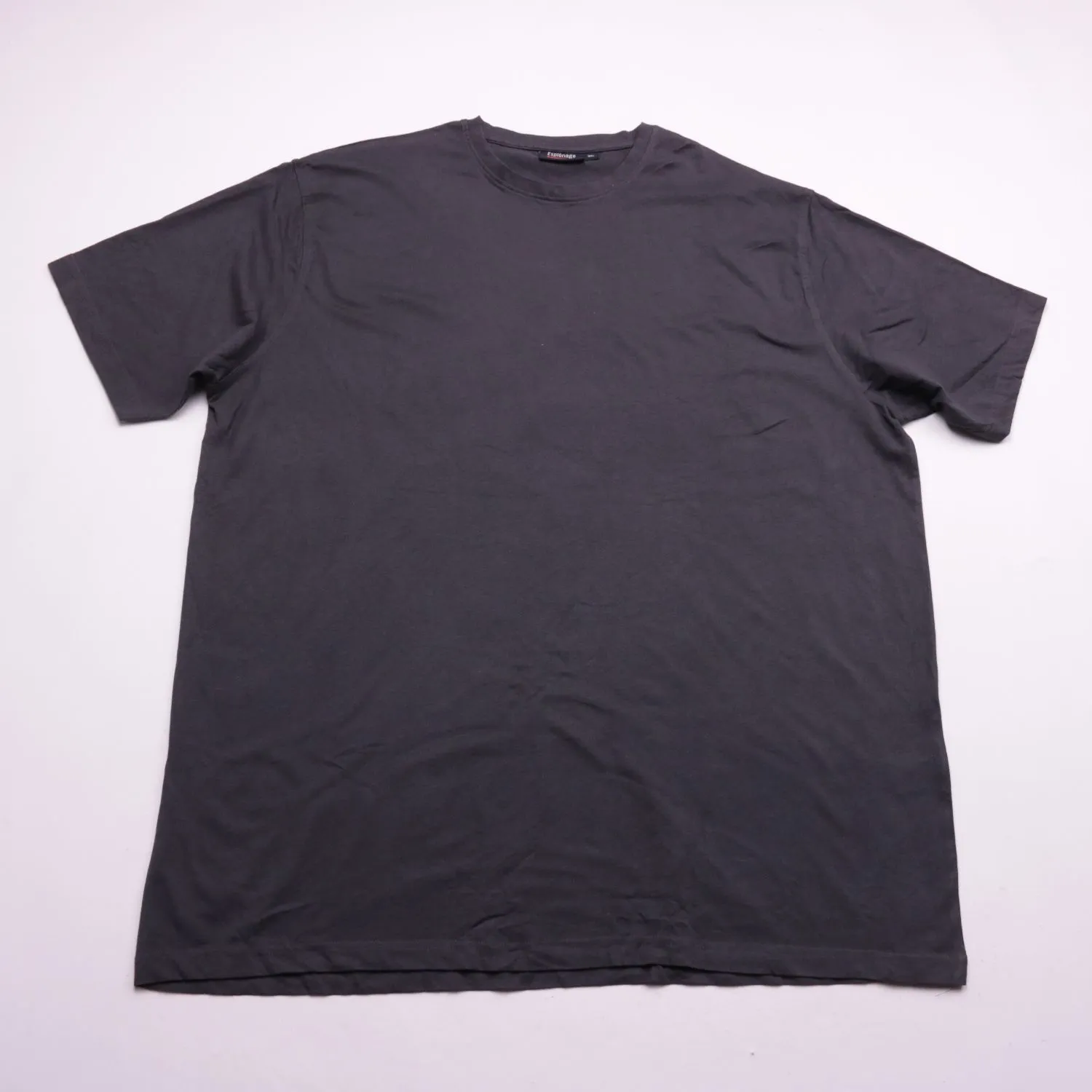 Чёрная футболка Espionage свободного кроя, размер 60 (3XL)