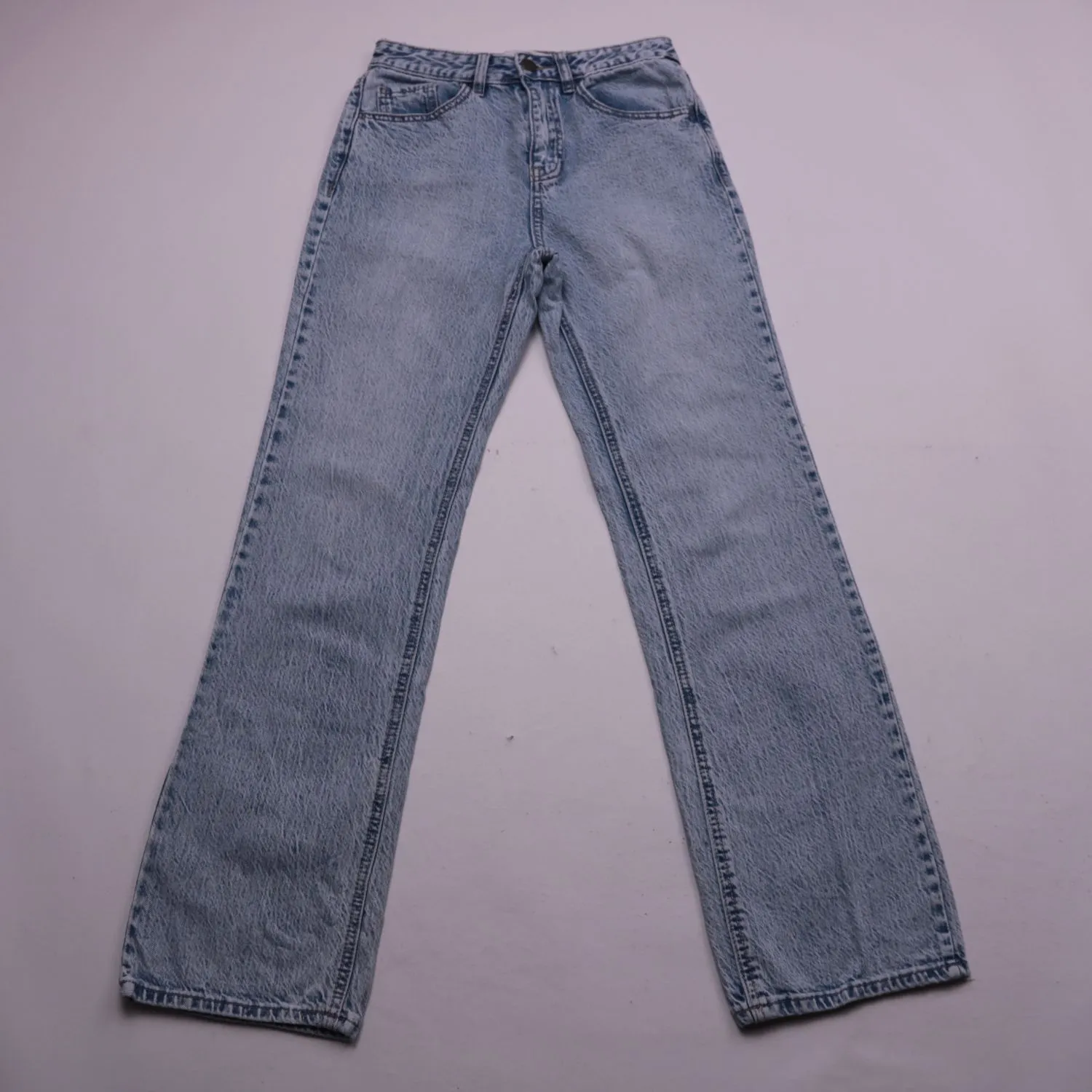 Женские прямые джинсы STR из голубого денима, размер 44 (S/M)