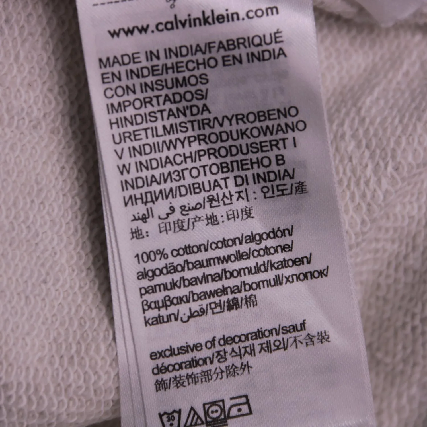 худи Calvin Klein