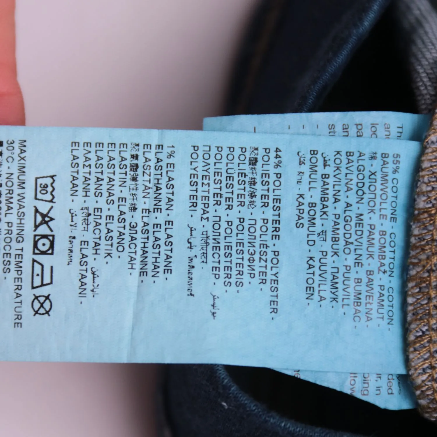 Женские узкие джинсы из тёмно-синего денима, размер 42 (S)