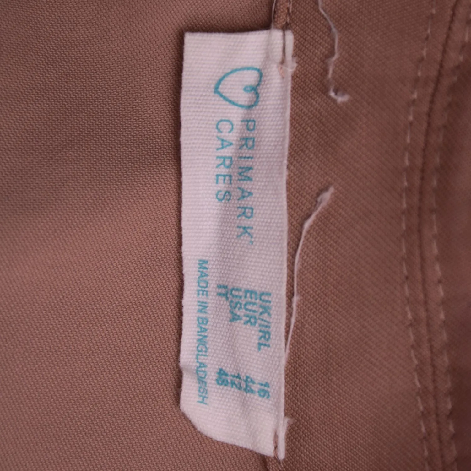 Пыльно-розовый пиджак Primark Cares с лацканами, размер 44 (S/M)