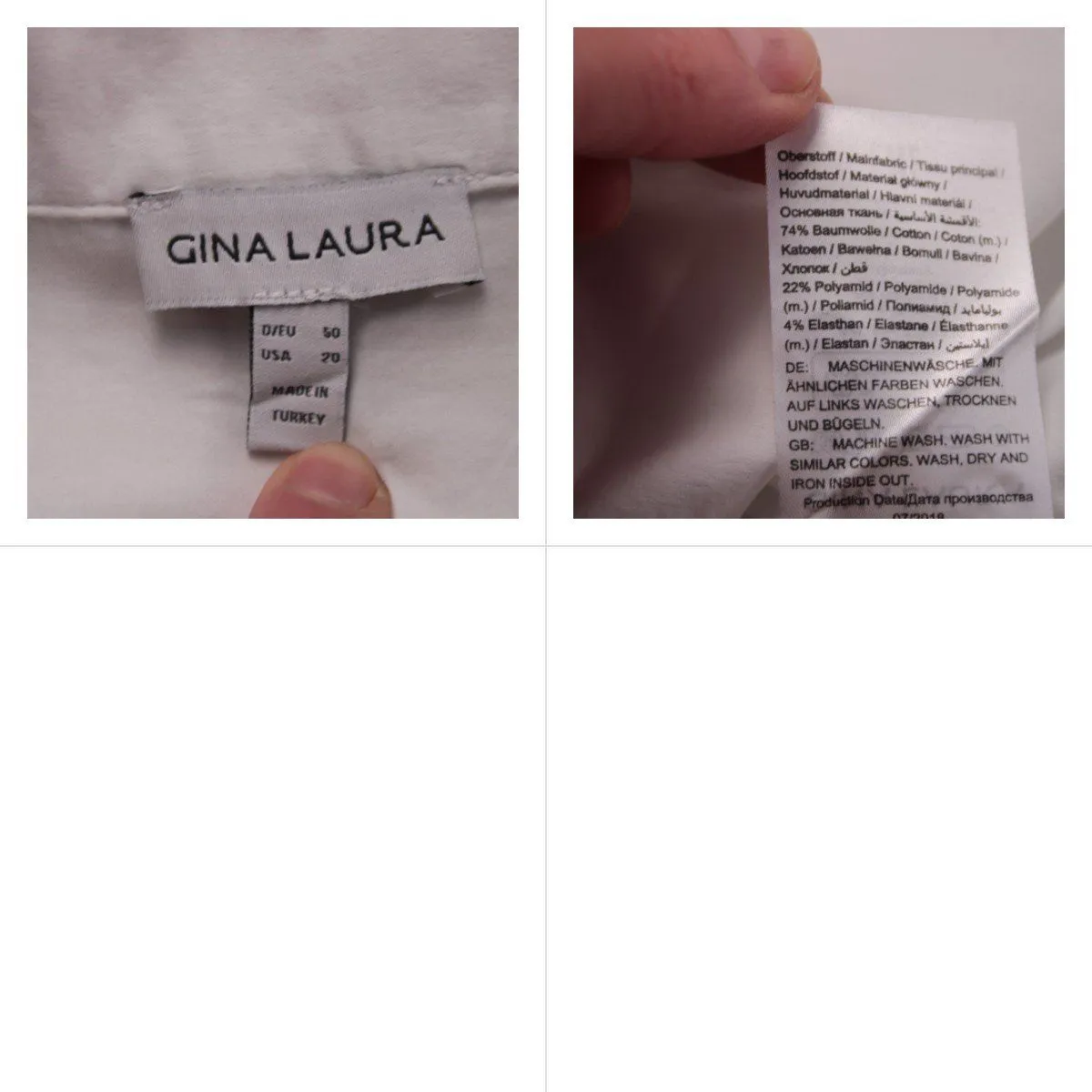 рубашка Gina Laura