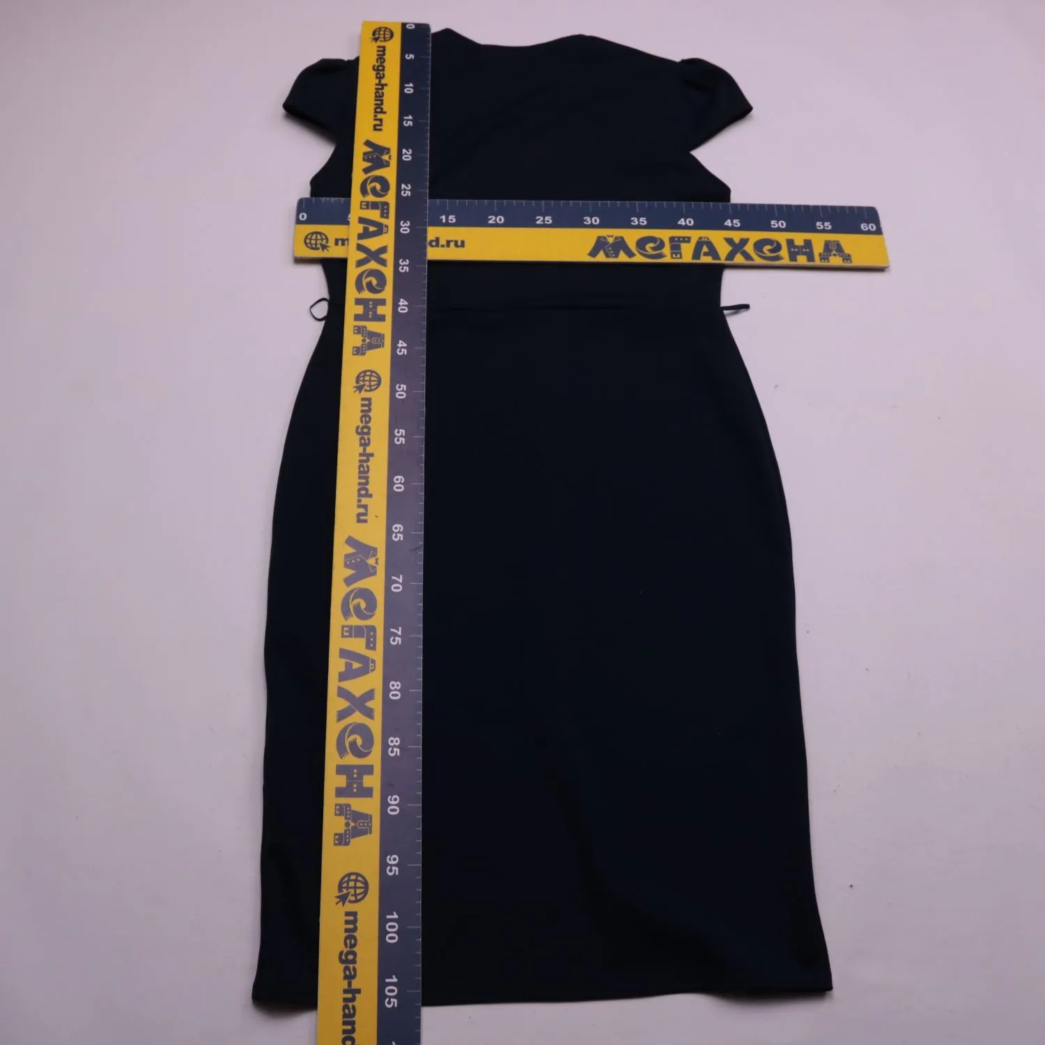 Тёмно-синее платье Boohoo с драпировкой, размер 50 (L/XL)