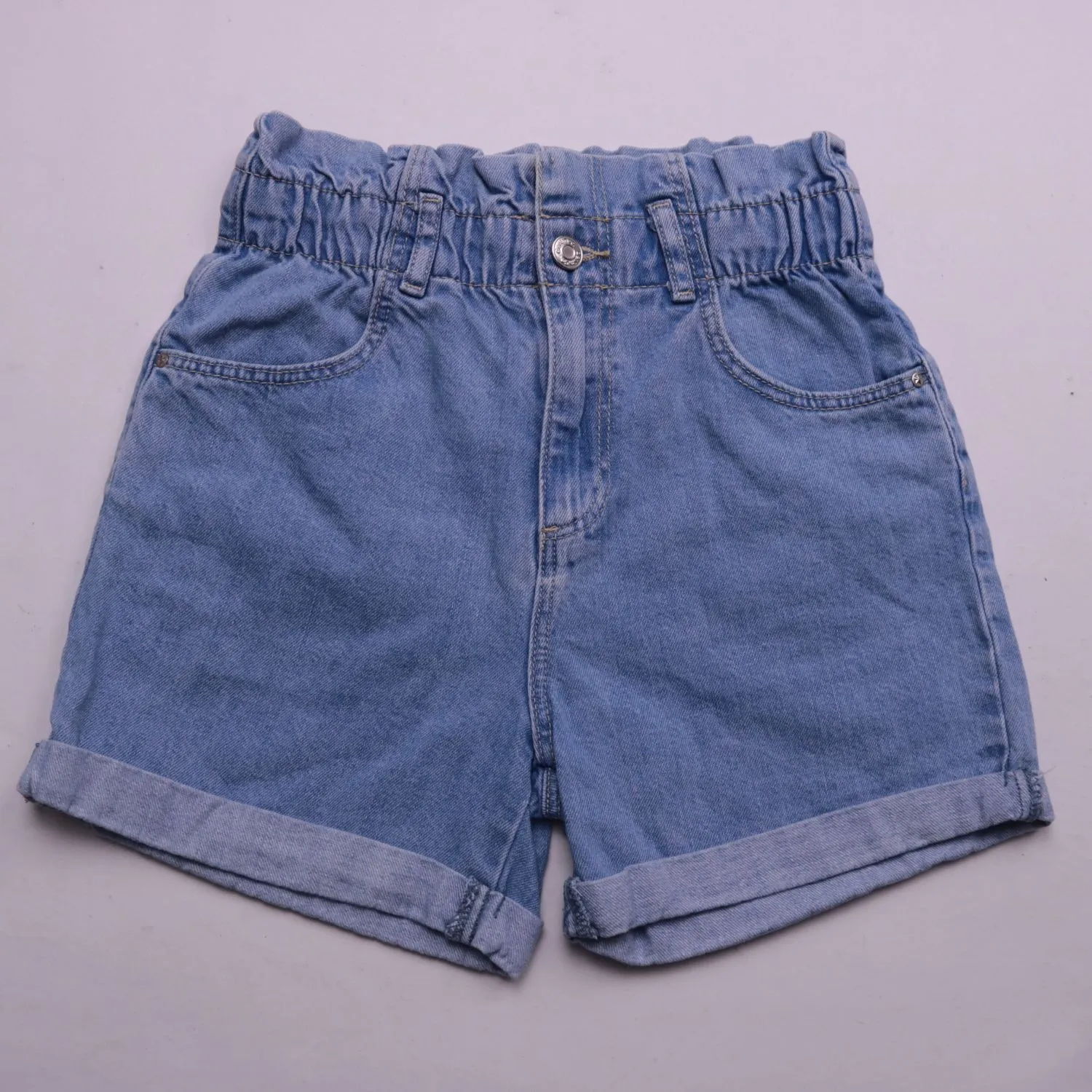 Голубые шорты Denim Co. из денима, размер 146 см (11 лет)