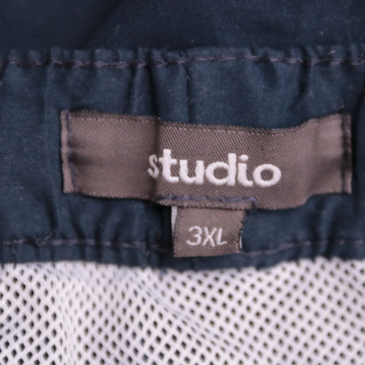 Тёмно-синие шорты Studio со шнурком, размер 60 (3XL)